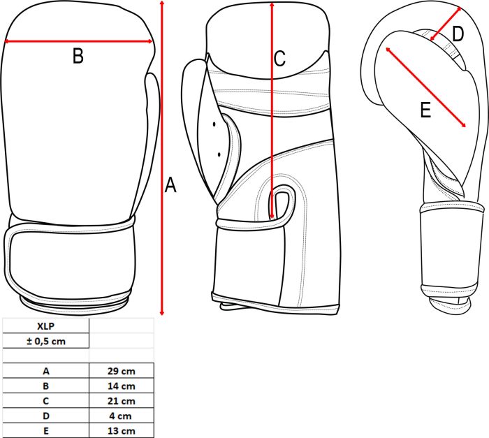 TOP TEN - Boxing Gloves “STAR XLP” WAKO approved, 10 oz - Image 15