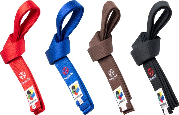 Hayashi - Karate belt (with WKF-Label)
