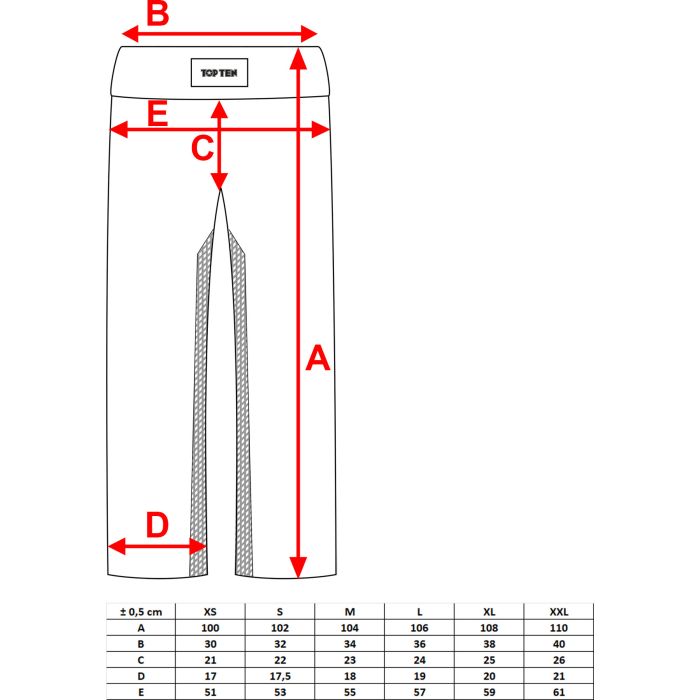 TOP TEN - Pantaloni Kickboxing “SlimFit” - immagine 3