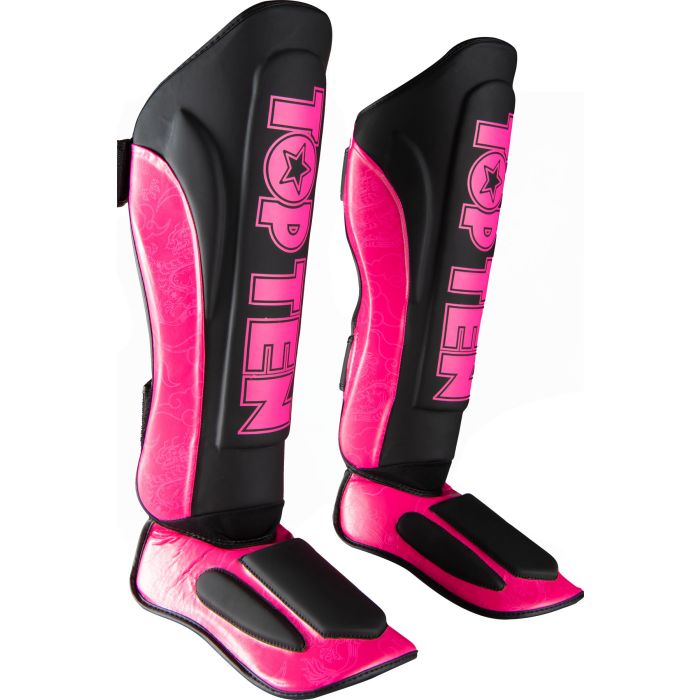 DEPICE Protezioni Piedi Topline Per Kickboxing E Allenamento - Ecopelle Blu Con Chiusura In Velcro
