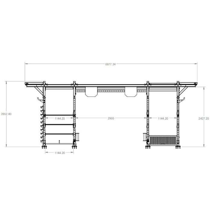 TOP TEN – Stazione da boxe “Steel Factory” – 7,3 metri - immagine 4